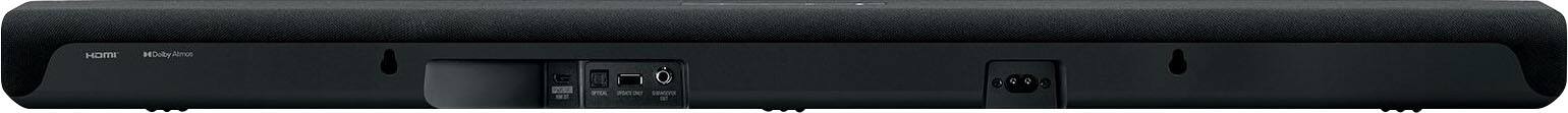 Back. Yamaha - SR-B30A Dolby Atmos Sound Bar with Built-In Subwoofers - Black.