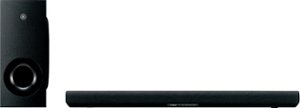Yamaha - SR-B40A Dolby Atmos Soundbar with Wireless Subwoofer - Black - Front_Zoom