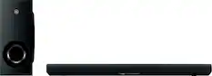 Front. Yamaha - SR-B40A Dolby Atmos Soundbar with Wireless Subwoofer - Black.