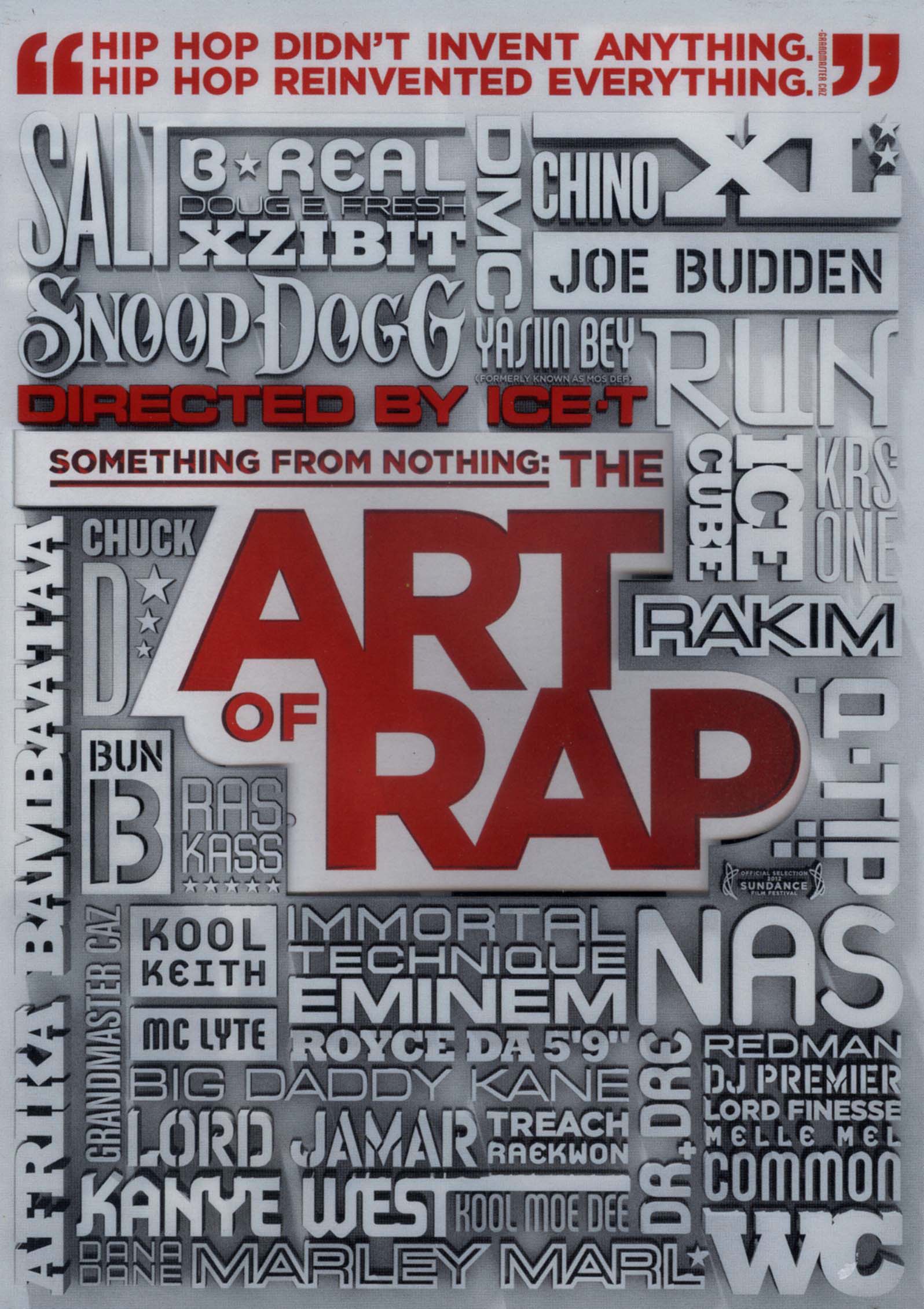Something From Nothing: The Art of Rap [DVD] [2011]