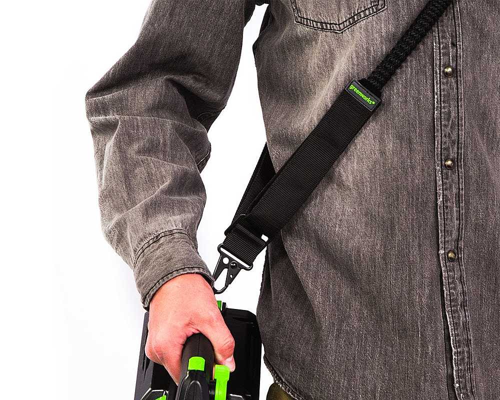 Greenworks exoFLEX Deluxe Shoulder Strap for String Trimmer