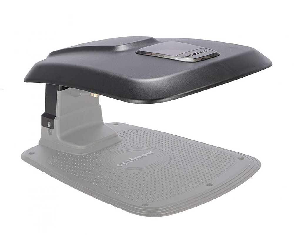 Greenworks - Garage for Optimow Robotic Mowers - Black/Silver - Front_Zoom