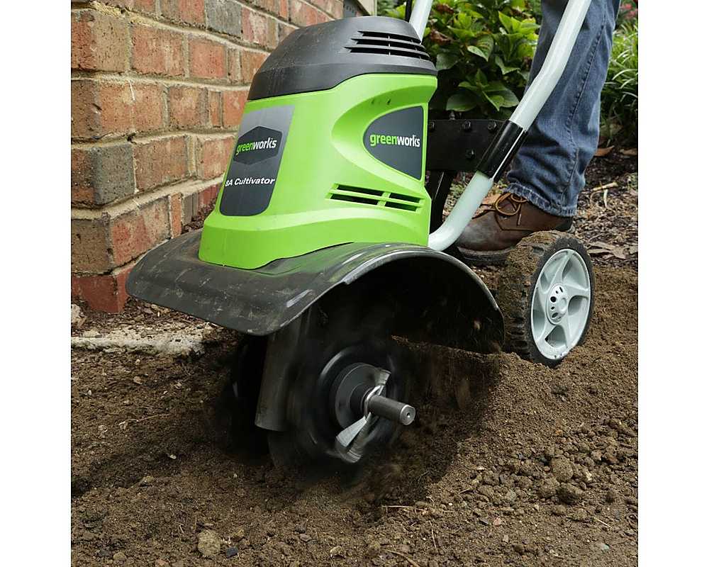 Alt View 11. Greenworks - 10" Replacement Cultivator / Tiller Tines (4 Pack) - Black.