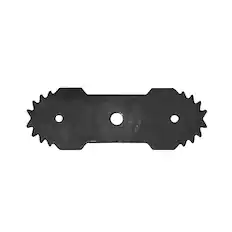 Front. Greenworks - 7.5" Replacement Lawn Edger Blade - Silver.