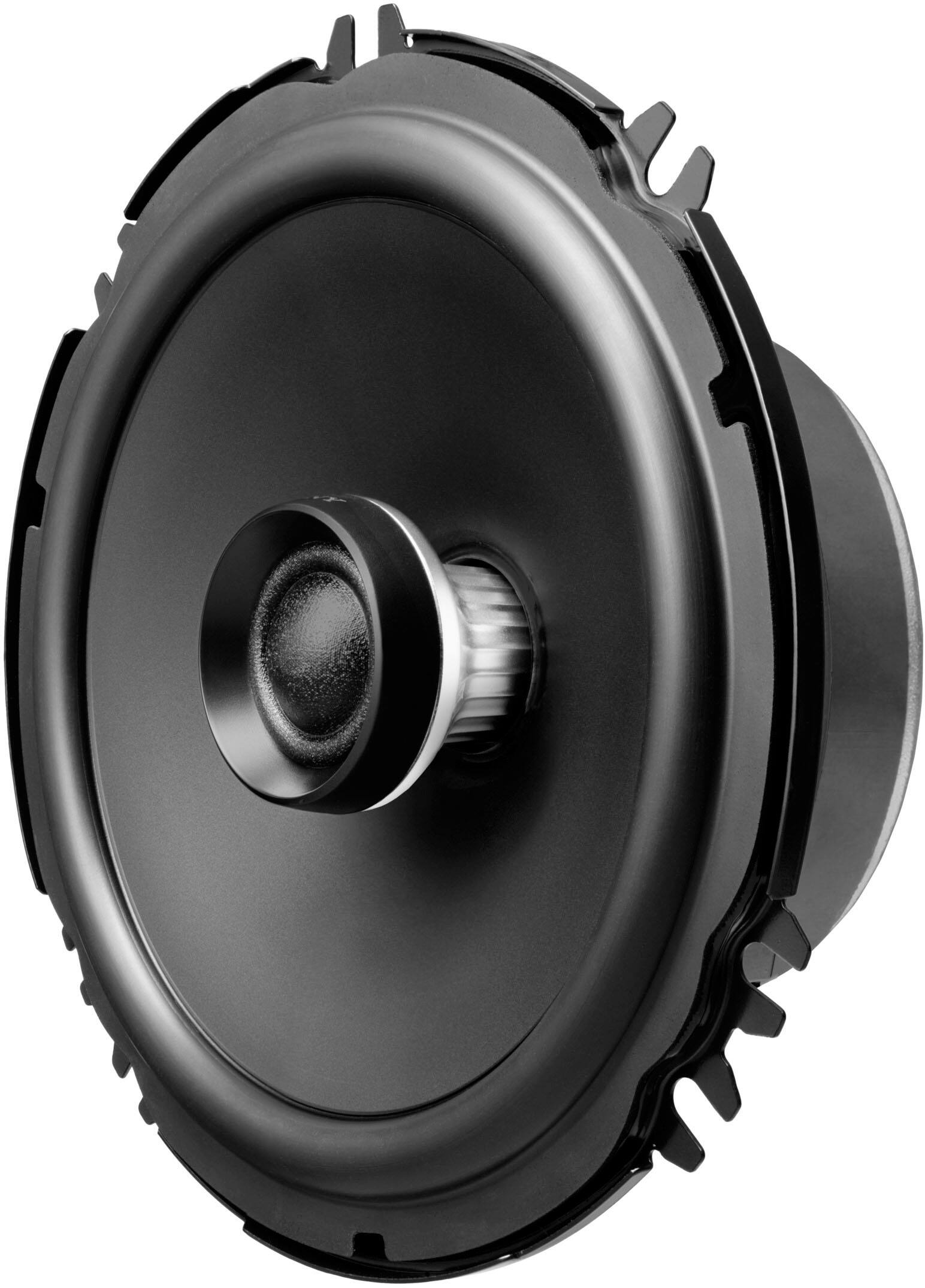 Angle. Sony - 6.5" 2-way Coaxial Speakers (Pair) - Black.