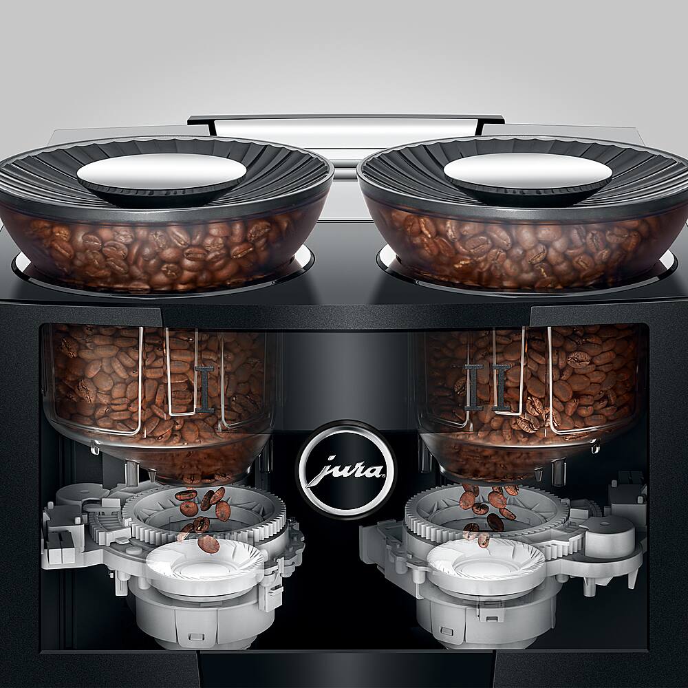 Alt View 1. Jura - GIGA 10 Specialty Coffee Machine - Diamond Black.