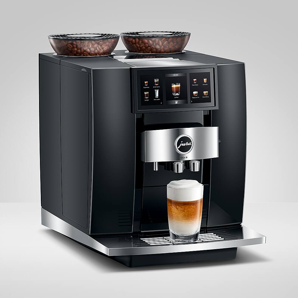 Alt View 21. Jura - GIGA 10 Specialty Coffee Machine - Diamond Black.