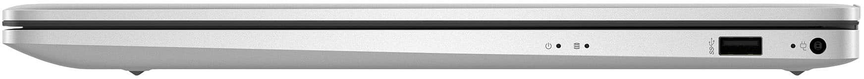 Alt View 3. HP - 17.3" HD+ Laptop - AMD Ryzen 3 7320U - 8GB Memory - 256GB SSD - Natural Silver.