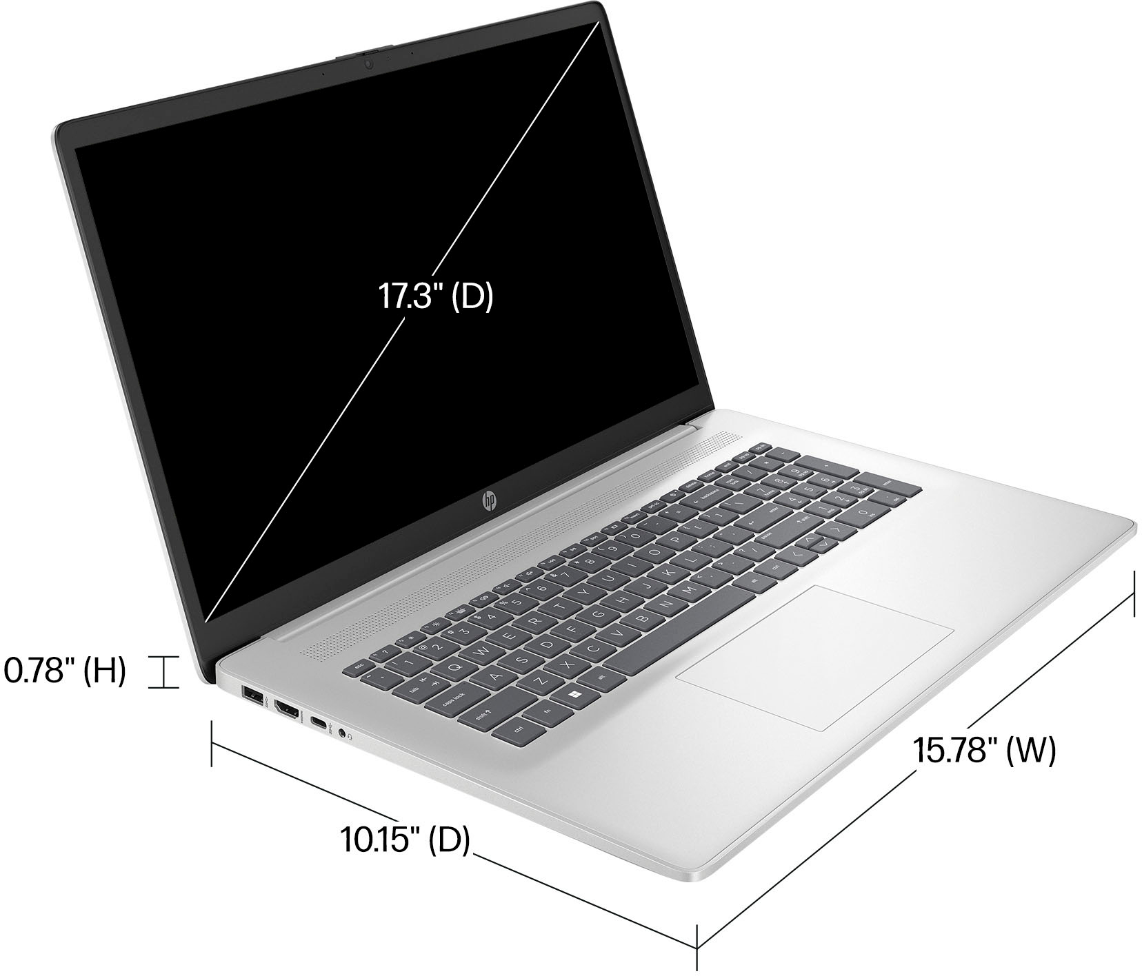 HP Laptop 17-cp3000sf PC Portable 17.3 Full HD IPS (AMD Ryzen 7