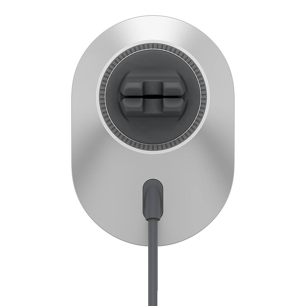 Alt View 12. Belkin - Wireless Car Charger with Official MagSafe Charging 15W - Gray.