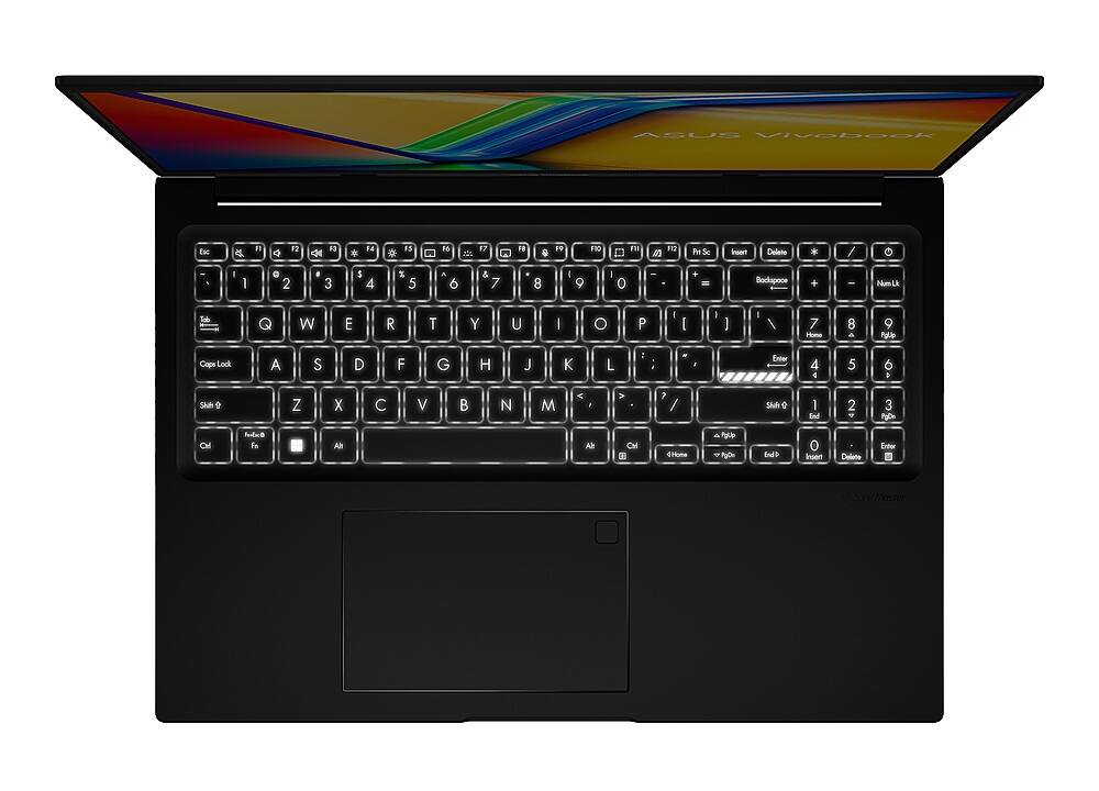 Alt View 11. ASUS - Vivobook 16X OLED Laptop - Intel 13 Gen Core i9 with 32GB RAM - NVIDIA GeForce RTX 4060 - 1TB SSD - Indie Black.
