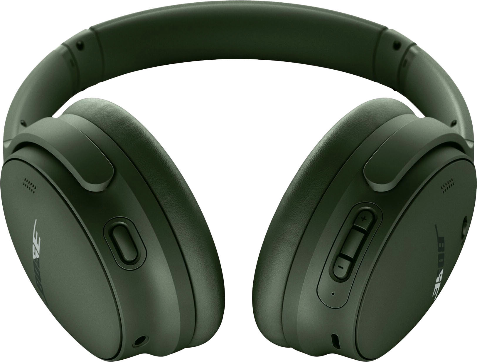 Angle View: Bose - QuietComfort Wireless Noise Cancelling Over-the-Ear Headphones - Cypress Green