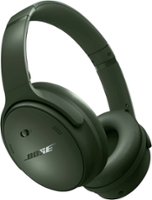 Bose - QuietComfort Wireless Noise Cancelling Over-the-Ear Headphones - Cypress Green - Front_Zoom