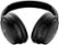 Angle. Bose - QuietComfort Wireless Noise Cancelling Over-the-Ear Headphones - Black.