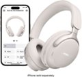 Alt View Zoom 11. Bose - QuietComfort Ultra Wireless Noise Cancelling Over-the-Ear Headphones - White Smoke.