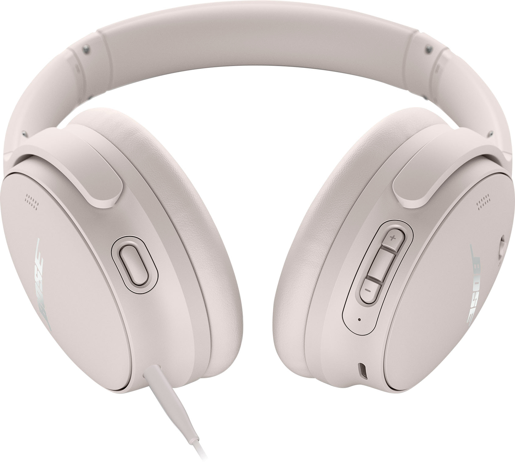 Bose QuietComfort 45 Wireless Noise Cancelling Over-the-Ear Headphones  White Smoke 866724-0200 - Best Buy
