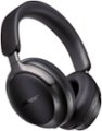 Front Zoom. Bose - QuietComfort Ultra Wireless Noise Cancelling Over-the-Ear Headphones - Black.
