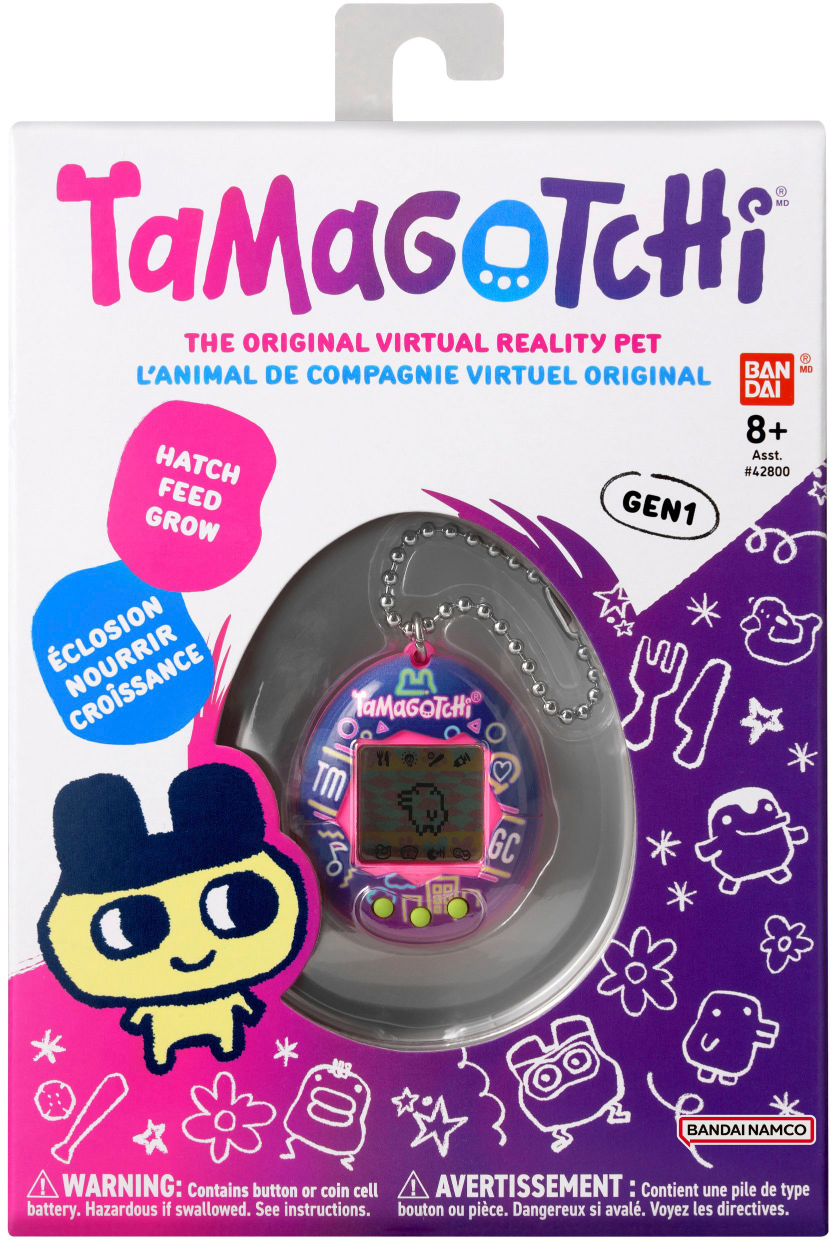 Tamagotchi Original - Amarillo/Azul