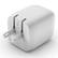 Alt View 14. Belkin - 45W Dual USB-C Wall Charger, Fast Charging Power Delivery 3.0 with GaN Technology for Apple iPhone and Samsung - White.