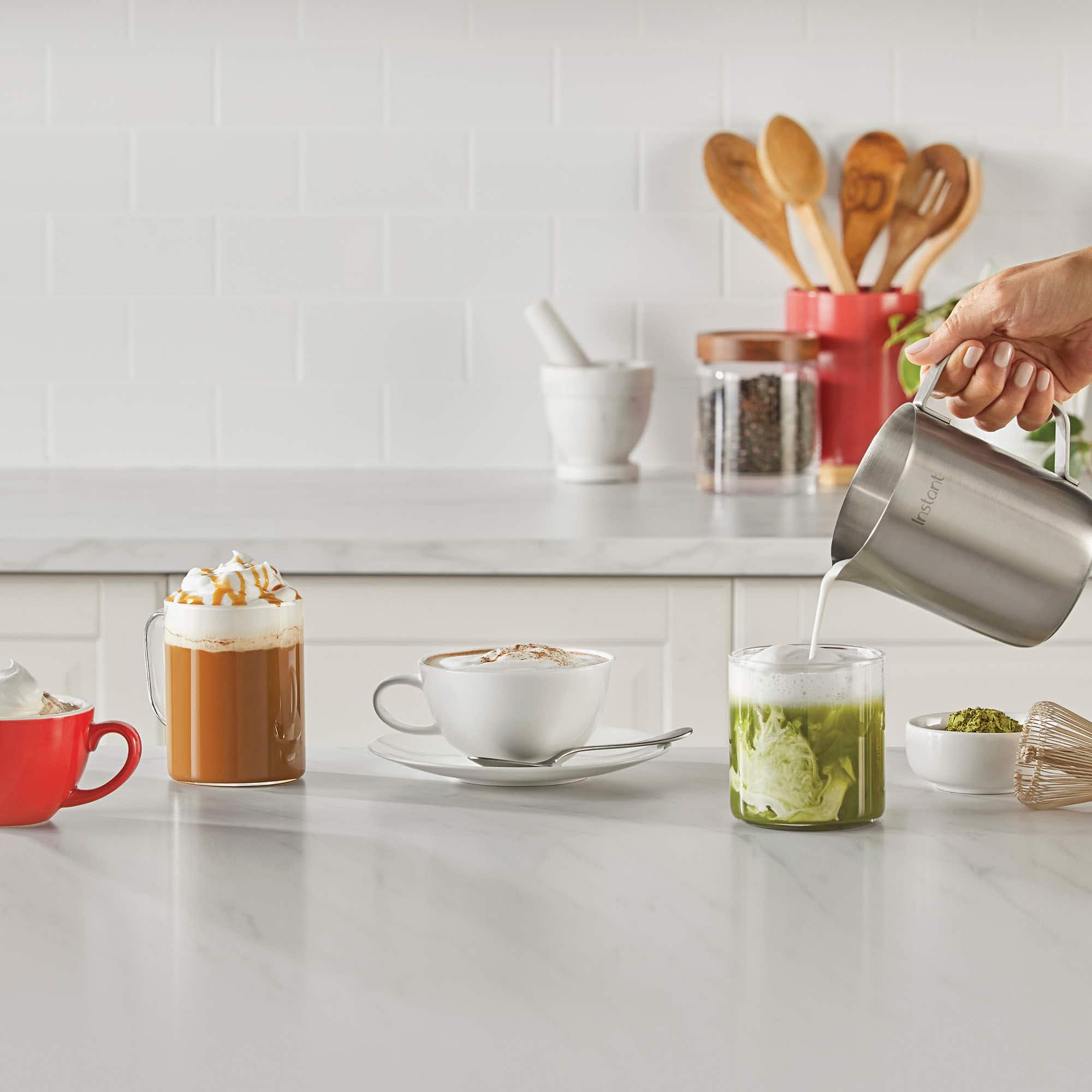 Alt View 1. Instant Pot - Magic Frother Station 9-in-1 - Silver.