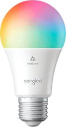 Sengled - A19 Wi-Fi 60W Smart A-Shape LED Bulb Works With Amazon Alexa and Google Assistant - Multi - Front_Zoom