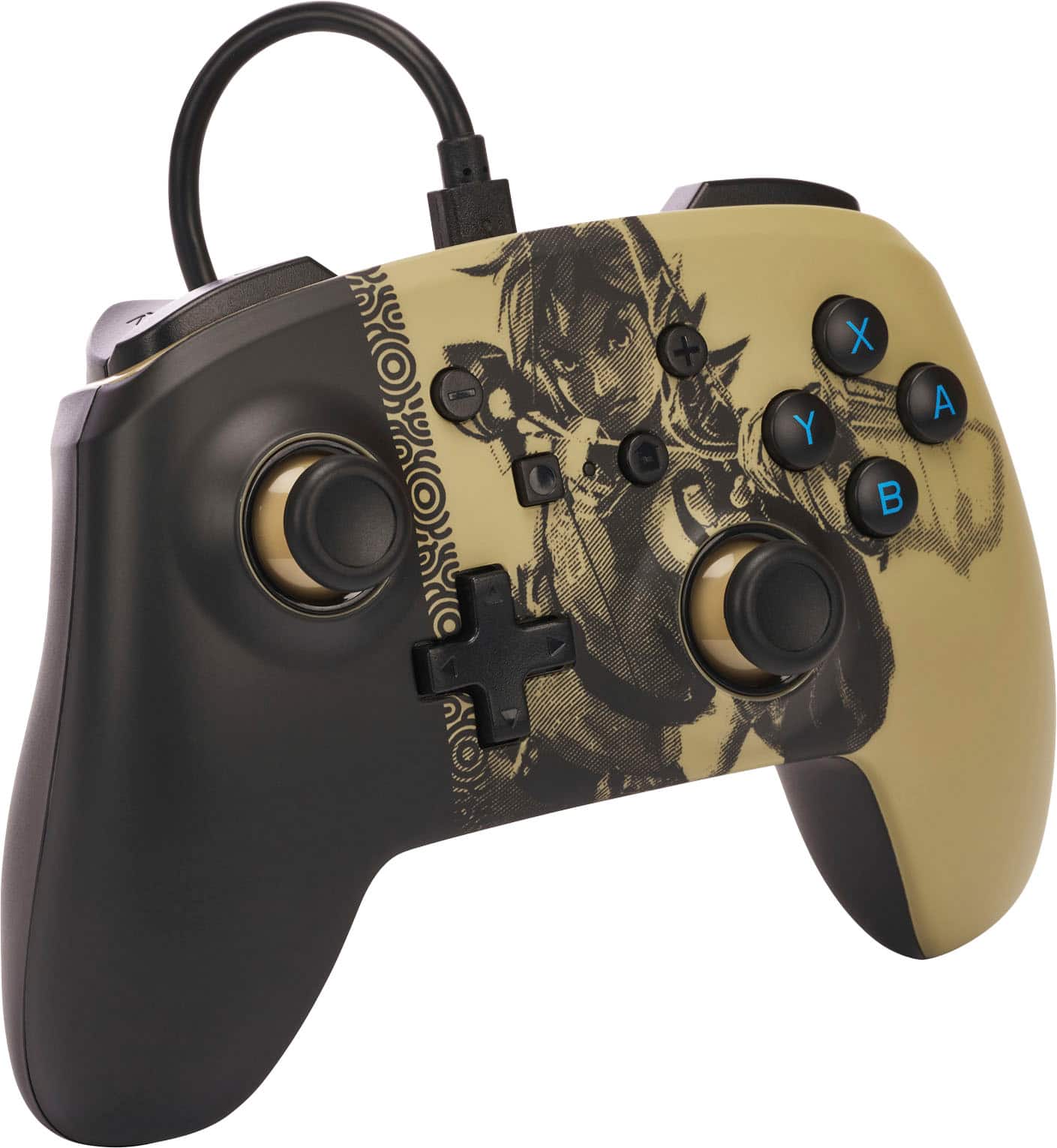 Angle. PowerA - Enhanced Wired Controller for Nintendo Switch - Ancient Archer.