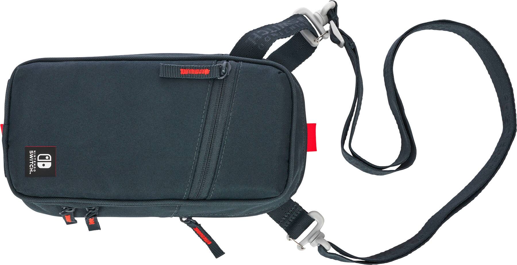 Alt View 27. PowerA - Crossbody Bag for Nintendo Switch Family - Black.