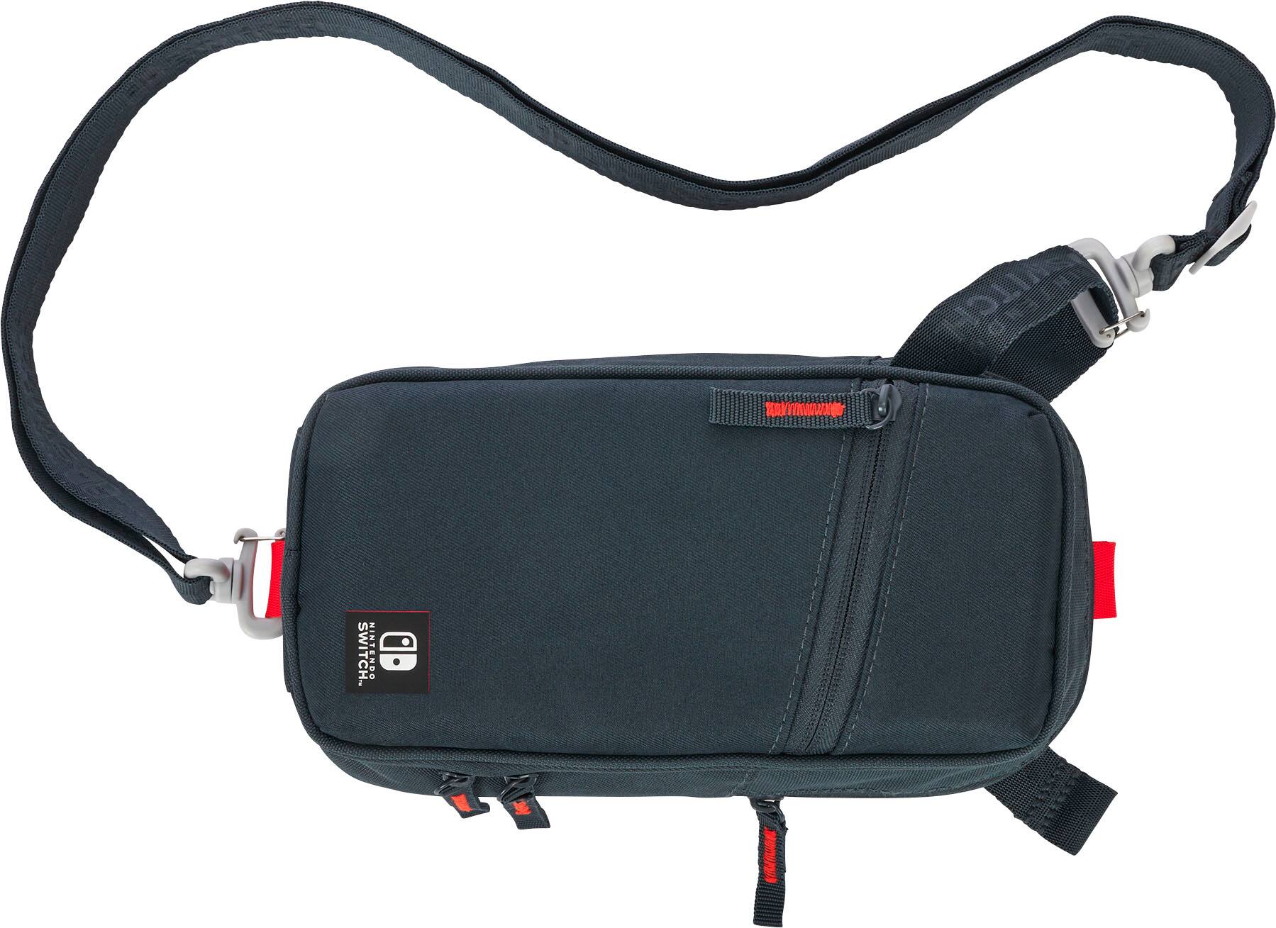 Alt View 28. PowerA - Crossbody Bag for Nintendo Switch Family - Black.