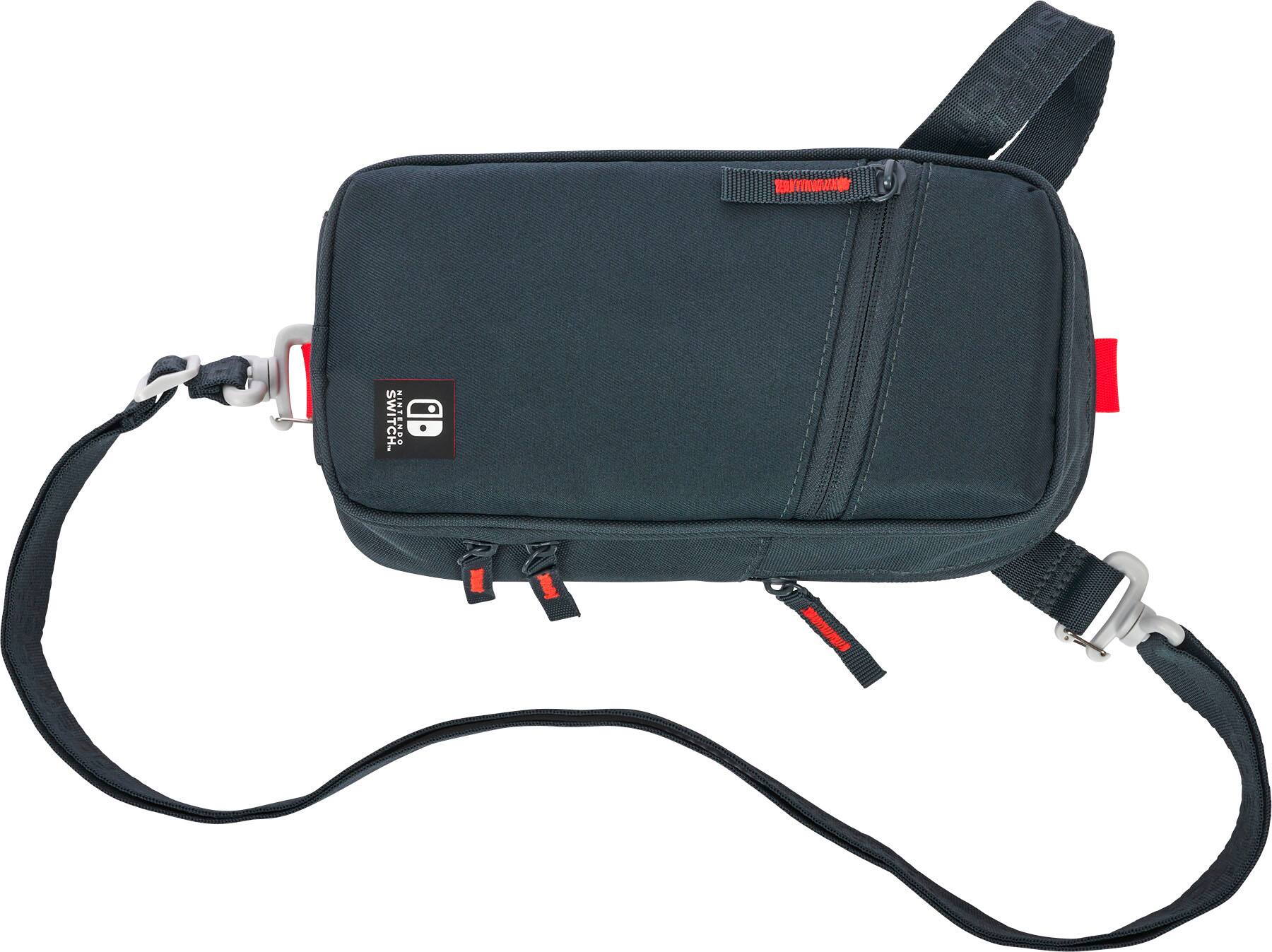 Alt View 29. PowerA - Crossbody Bag for Nintendo Switch Family - Black.