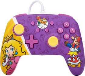 PowerA - Enhanced Wired Controller for Nintendo Switch - Princess Peach Battle - Front_Zoom