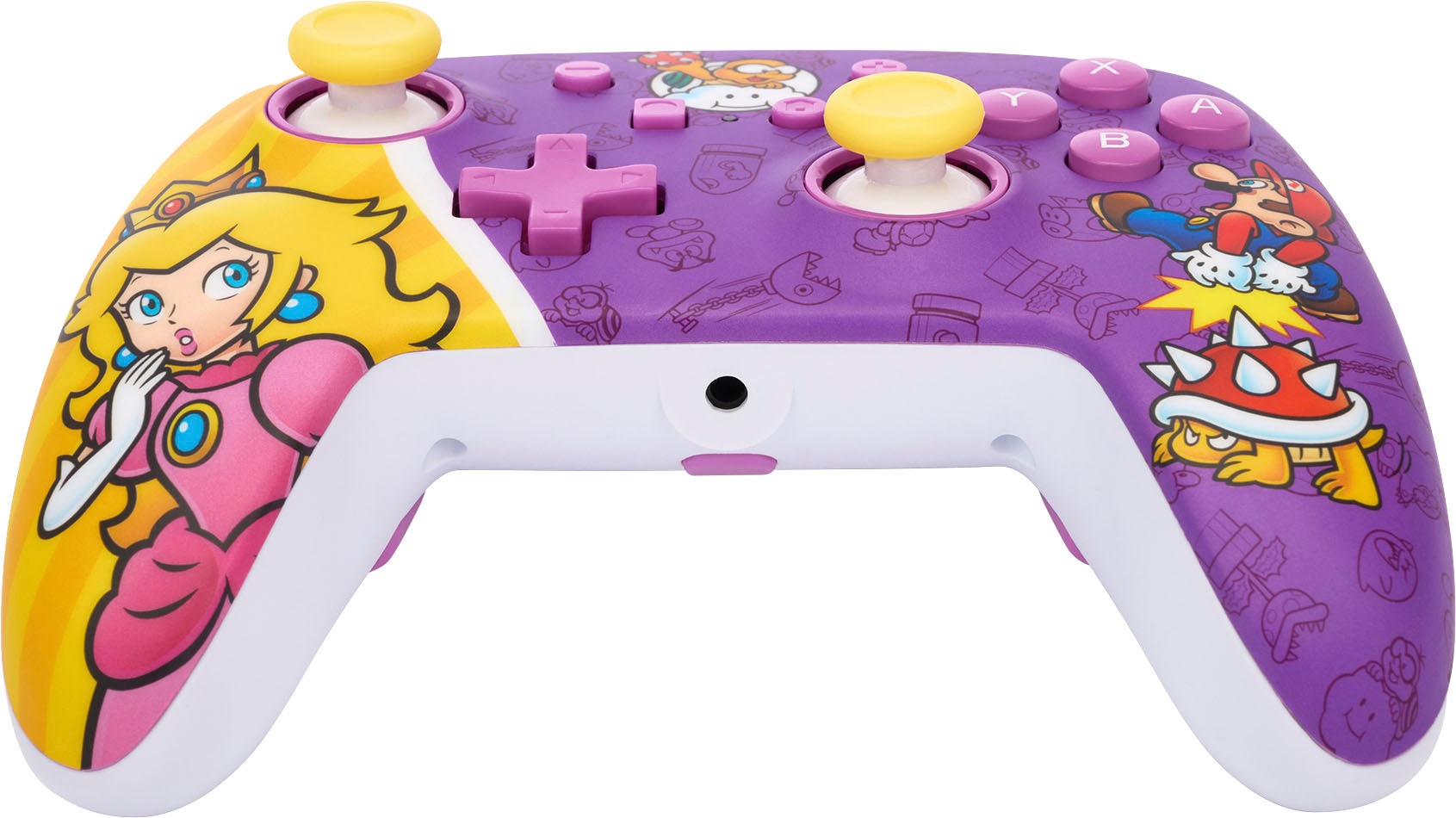 PowerA Enhanced Wired Controller for Nintendo Switch Princess Peach Battle  NSGP0092-01 - Best Buy