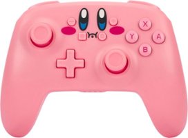 PowerA - Enhanced Wireless Controller for Nintendo Switch - Kirby Mouthful - Front_Zoom
