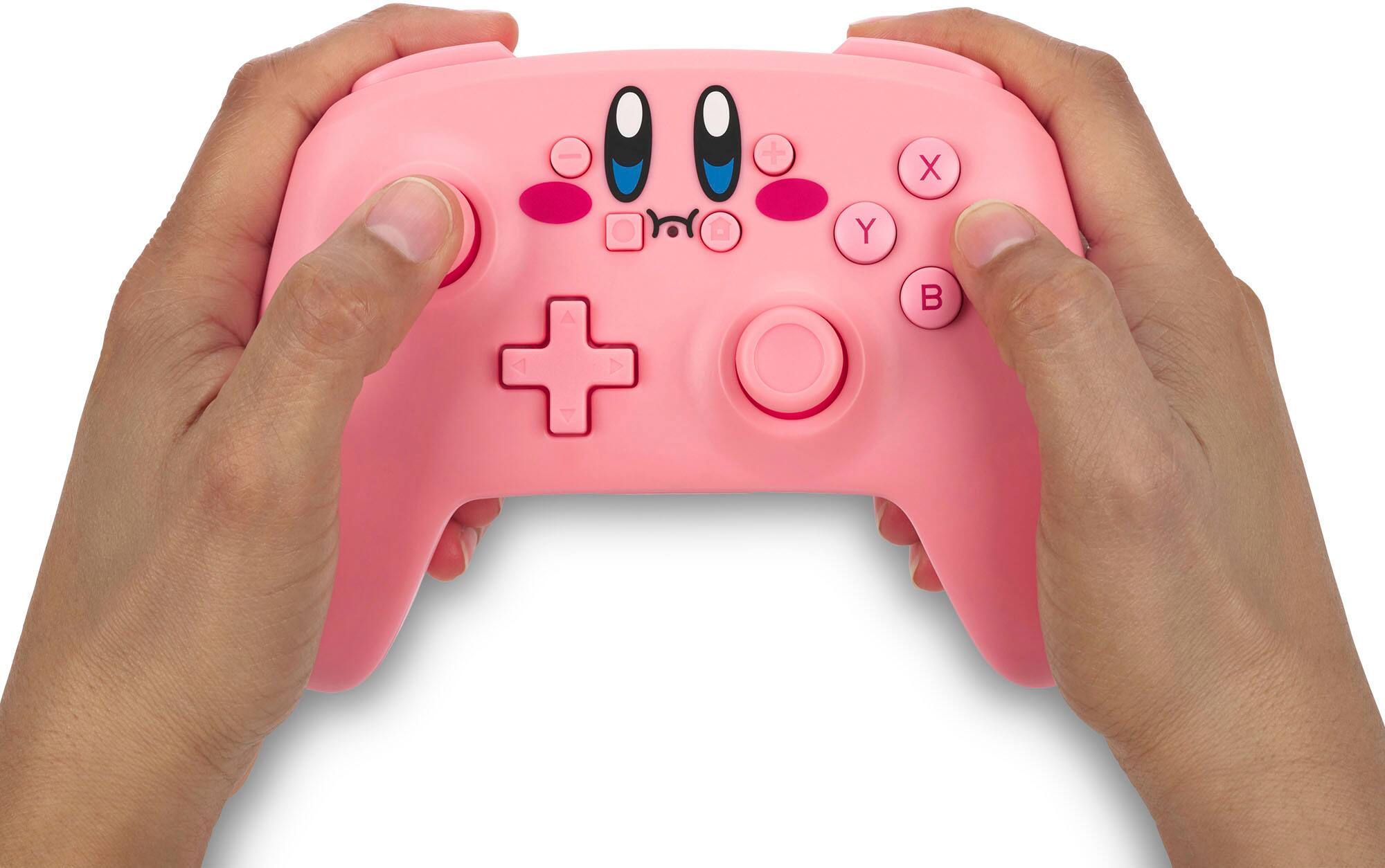 Alt View 21. PowerA - Enhanced Wireless Controller for Nintendo Switch - Kirby Mouthful.