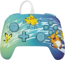 PowerA - Wired Controller for Nintendo Switch - Pikachu Evolution - Front_Zoom