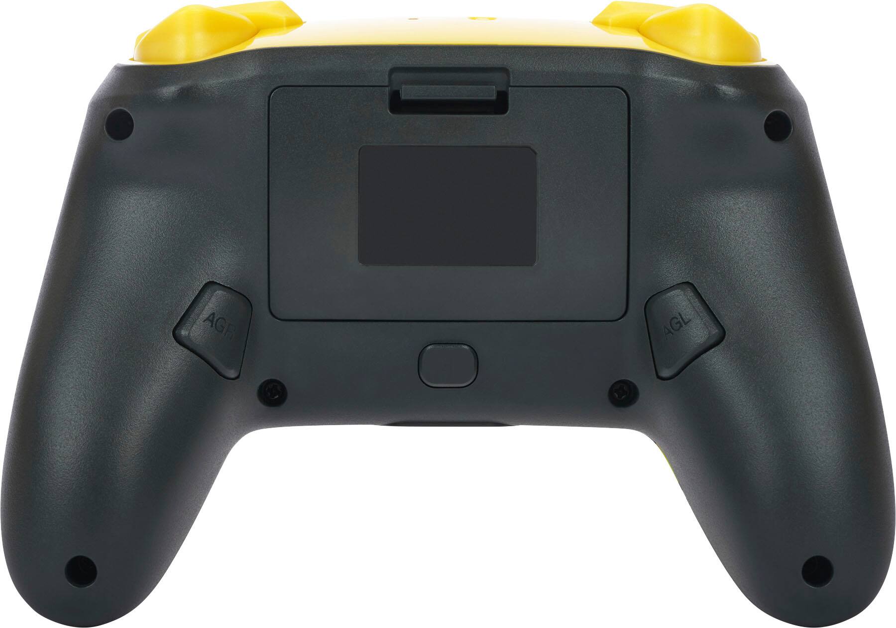 Back. PowerA - Wireless Controller for Nintendo Switch - Pikachu Ecstatic.
