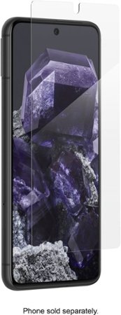 ZAGG - InvisibleShield Glass Elite Ultra-Strong Tempered Glass Screen Protector for Google Pixel 8 - Clear