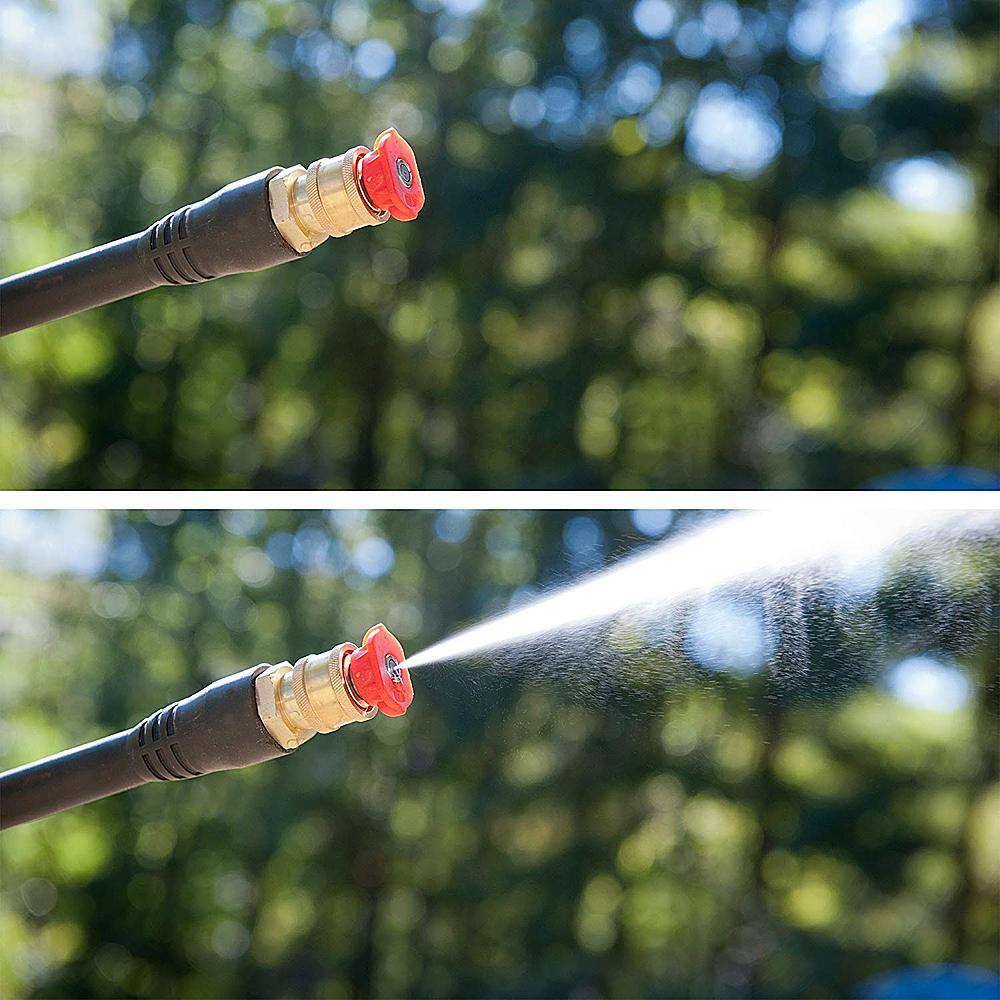 Angle. Greenworks - Universal Pressure Washer Spray Tip Nozzles (4 pack) - Multi.