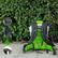 Angle. Greenworks - 80V 4 Gallon Backpack Sprayer with 2Ah Battery & Charger - Green.