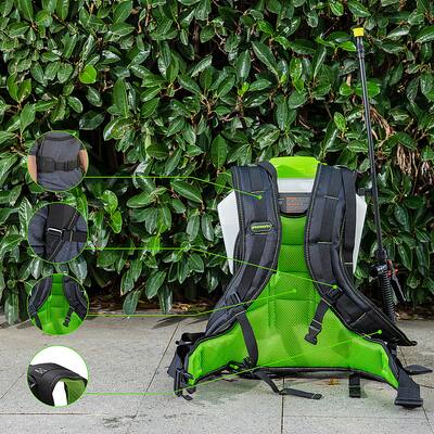 Greenworks 80V 4 Gallon Backpack Sprayer with 2Ah Battery Greenworks 80V 4 Gallon Backpack Sprayer with 2Ah Battery