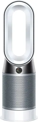 Front. Dyson - Refurbished HP04 Pure Hot + Cool Smart Tower Air Purifier, Heater and Fan - White.