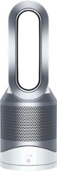 Dyson Refurbished Pure Hot+Cool Link Purifying Heating Fan HP02 - White/Silver - Front_Zoom