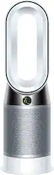 Dyson - Refurbished HP04 Pure Hot + Cool Smart Tower Air Purifier, Heater and Fan - Silver - Front_Zoom