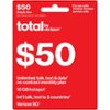 Total by Verizon - $50 Unlimited Talk Text & Data Monthly Plan [Digital]
