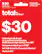 Front. Total by Verizon - $30 Unlimited Talk & Text Monthly Plan.