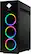Left. HP OMEN - 45L Gaming Desktop - Intel Core i7-12700K - 16GB DDR4 Memory - NVIDIA GeForce RTX 4070 - 1TB SSD - Black.