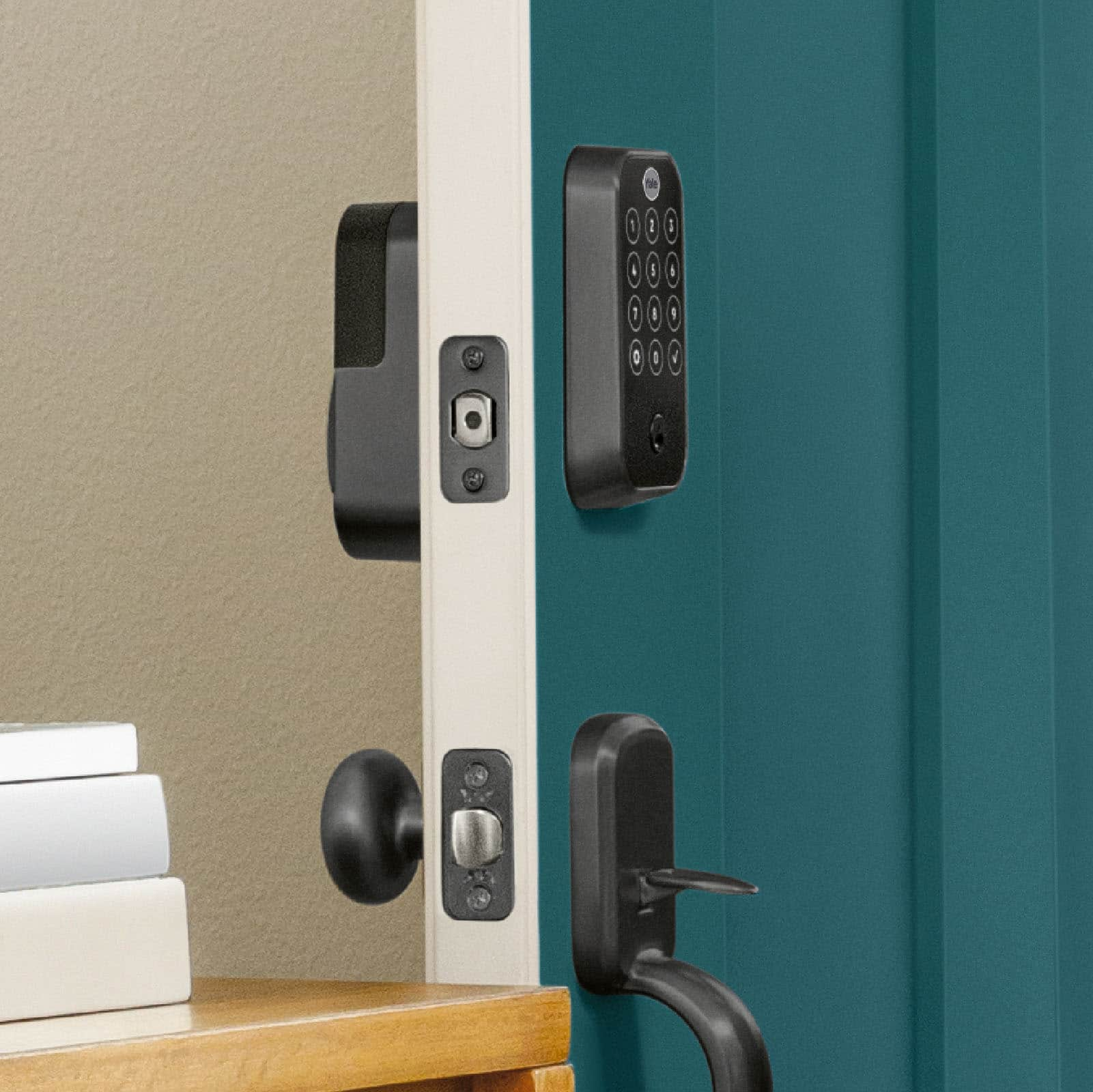 Yale Assure Lock 2 Smart Lock Wi-Fi with Touch Fingerprint Access Black  Suede YRD420-F-WF1-BSP - Best Buy