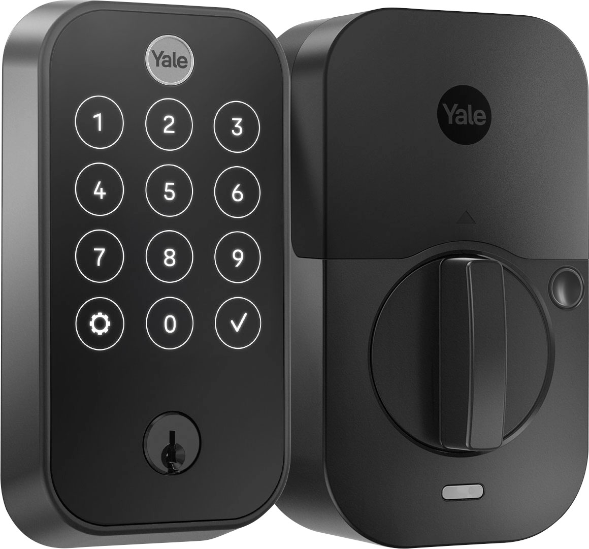 Yale Assure 2 Smart Lock Satin Nickel Keyed Wi-Fi Single Cylinder Deadbolt  with Touchscreen Keypad YRD420-WF1-619 - The Home Depot