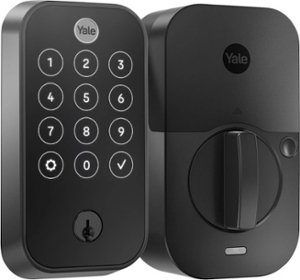 Yale - Assure Lock 2 - Smart Lock Wi-Fi Deadbolt with Touchscreen Keypad | Fingerprint Access - Black Suede