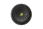KICKER - CompC 8" Dual-Voice-Coil 4-Ohm Subwoofer - Black