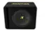 Angle. KICKER - CompC 12" Loaded Enclosures Single-Voice-Coil 2-Ohm Subwoofer - Black.
